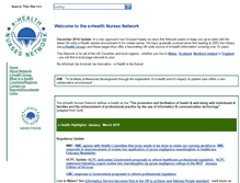 Tablet Screenshot of ehealthnurses.org.uk